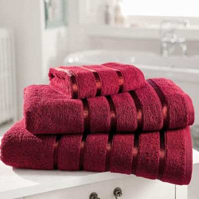 toalla de lujo Royal Kensington para baño roja